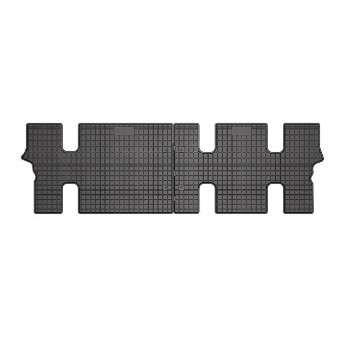 Jeu De 4 Tapis De Sol Velours Pour Peugeot 207 CC (2007-2015) - Noir, Logo Peugeot, Fixation Ronde