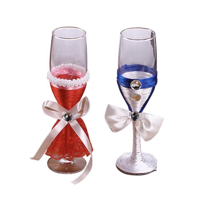 1 Paire De Coupes A Champagne De Mariage Pour La Coupe De Vin Verre A Champagne Coupe A Champagne Flute A Champagne Cdiscount Maison