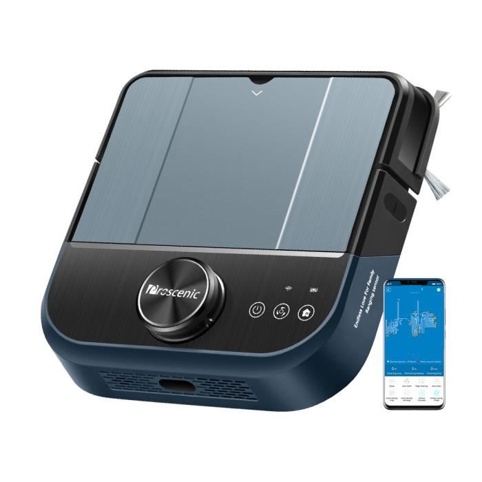 Proscenic D500 - Aspirateur Robot avec LDS Laser Navigation Intelligente,  Connecté Wi-Fi, Nettoyeur et Laveur 2 en 1 - Cdiscount Electroménager