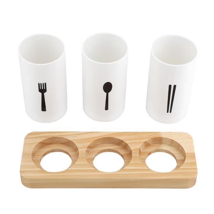 Lot De 12 Repose-Baguettes En Bois Naturel – Porte-Baguettes Concaves – Support Couverts Table Réutilisable – Style Japonais Simple
