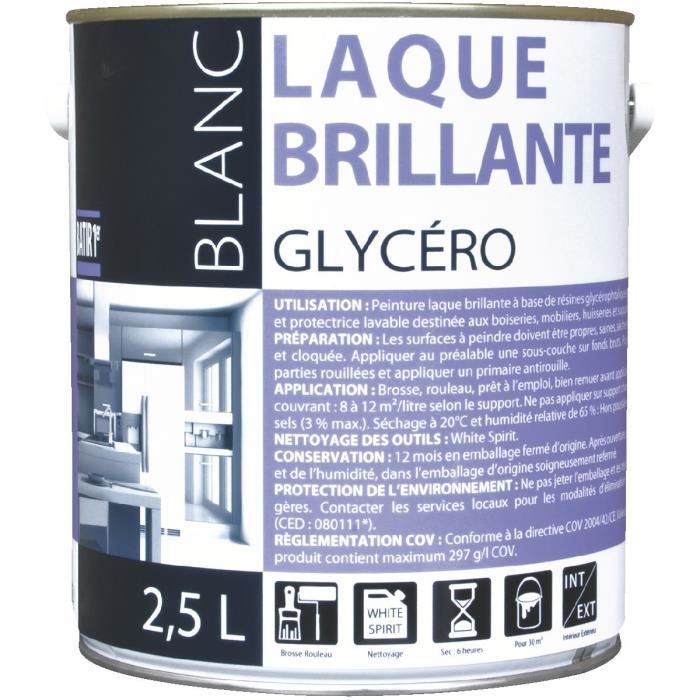 Peinture Batir 1er laque glycéro Reca Boîte 2...