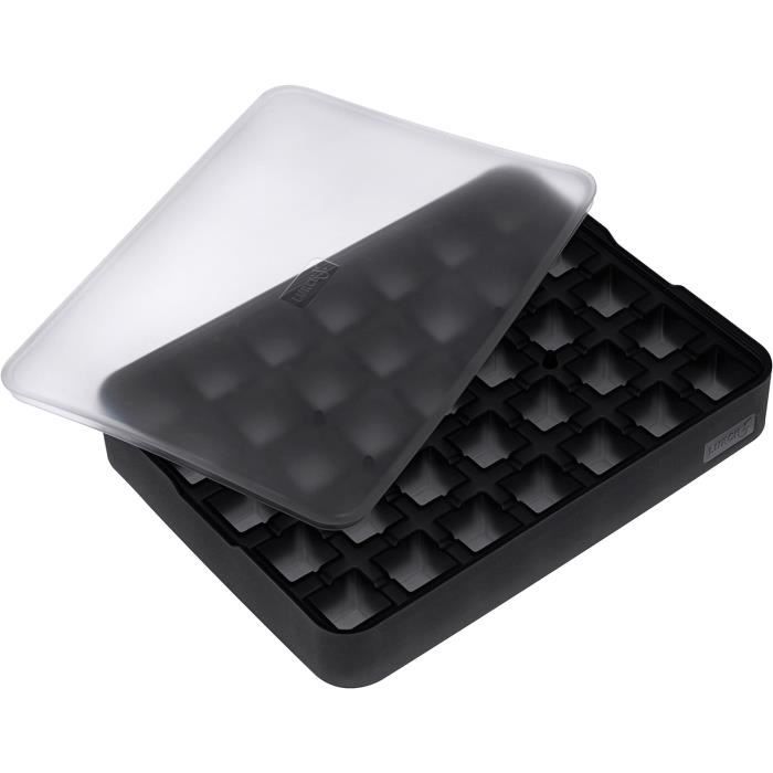 Totally Kitchen Organiseur à Œufs 18 Places – Plateau Réfrigérateur Transparent Sans BPA Avec Couvercle Et Poignées, Pratique Et Élégant