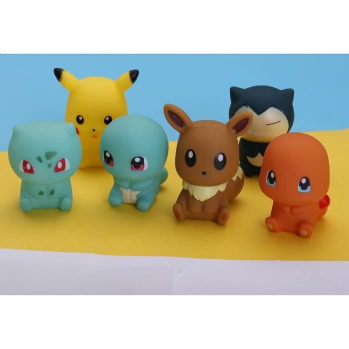 Lot de 6 figurines Pokemon jouet pour le bain - Cdiscount Jeux - Jouets