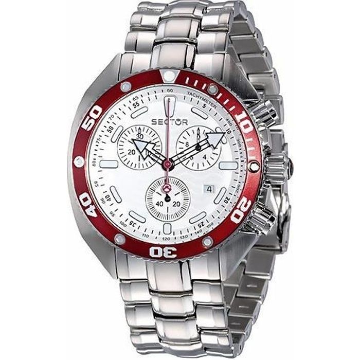 Montre SECTOR R3253180001 Quartz Analogique Acier Argenté