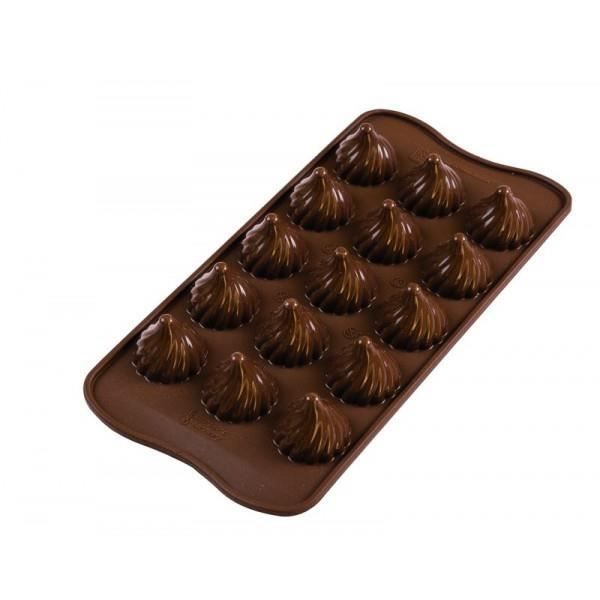 Moule à chocolat Flamme