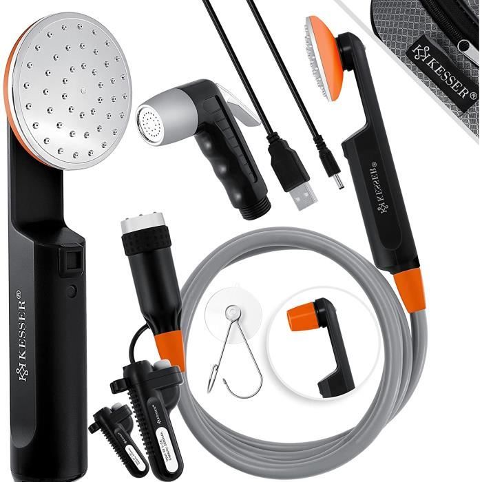 Douche Portable Baban Mini USB Rechargeable - Batterie Intégrée Pour Camping Et Voyage
