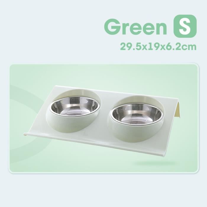 Tempsa Double Gamelle Pour Chien Animal Chat Chiot Bol Ecuelle Acier Inoxydable Avec Support Plastique S Vert Cdiscount Tempsa Double Gamelle Pour Chien Animal Chat Chiot Bol Ecuelle Acier Inoxydable Avec Support Plastique S Vert Cdiscount