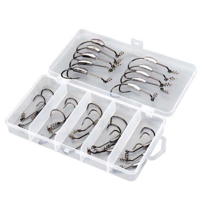 Têtes De Jig Mustad Stand Up - Hameçons Plombés Pour Pêche Aux Leurres Souples - Perche, Sandre