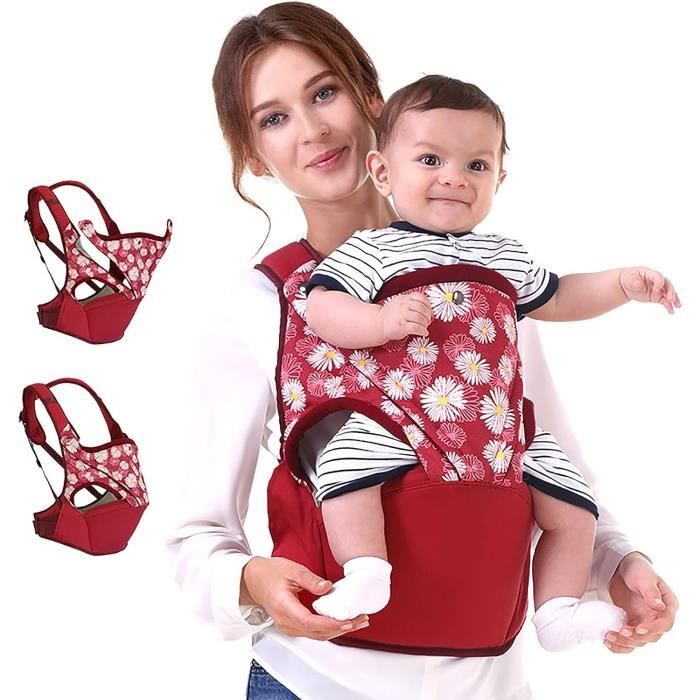 Porte-Bébé À Partir De 3 Mois, Pour Bébés Et Tout-Petits Jusqu'À Max.20 Kg  De Poids Corporel, Ajustement (Color : Red)[H2910] - Cdiscount Puériculture  & Eveil bébé