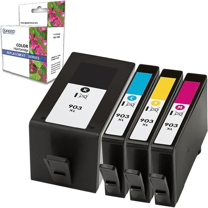 Lot De Cartouches D'encre Compatibles HP 903/932/933/950/951/953 XL - Couleurs Multiples - Neuf, Garantie 1 An