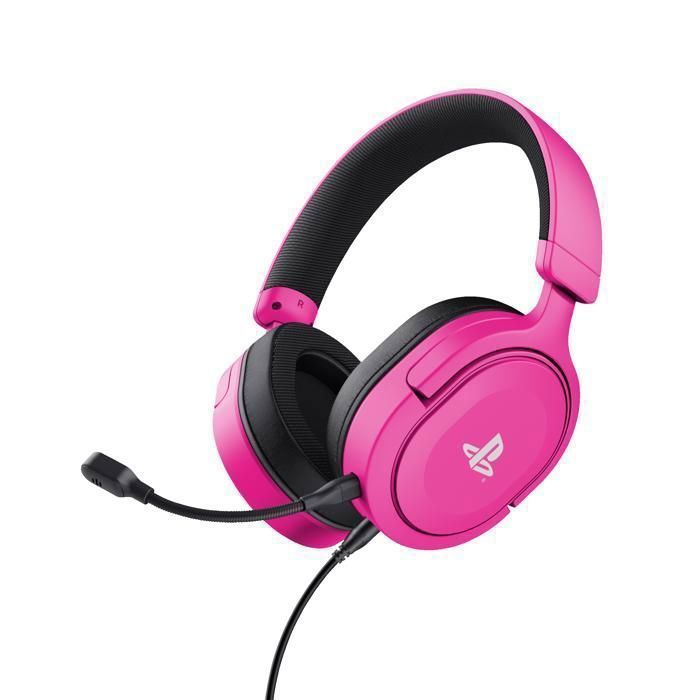 Casque gaming filaire - Trust Gaming - GXT 498P Forta - Officiel PlayStation PS5 PS4 - Haut-parleurs 50 mm - Micro antibruit