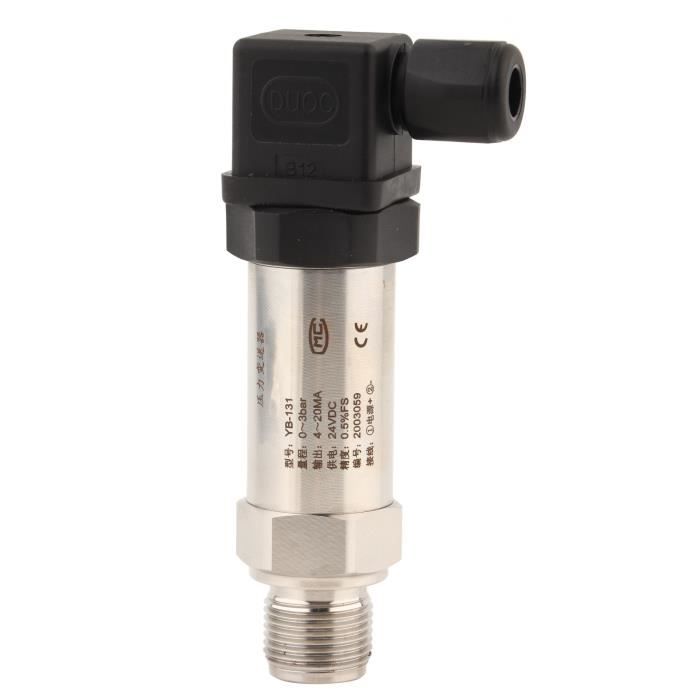 Capteur De Pression 4-20 MA – Plage 0-0.2 MPA (autres Options) – Filetage G1/4 – Pour Eau, Huile, Air, Diesel