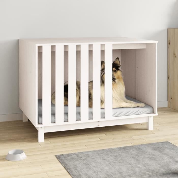 Niche Pour Chien vidaXL – Acier Galvanisé, Toit Protecteur - vue 5