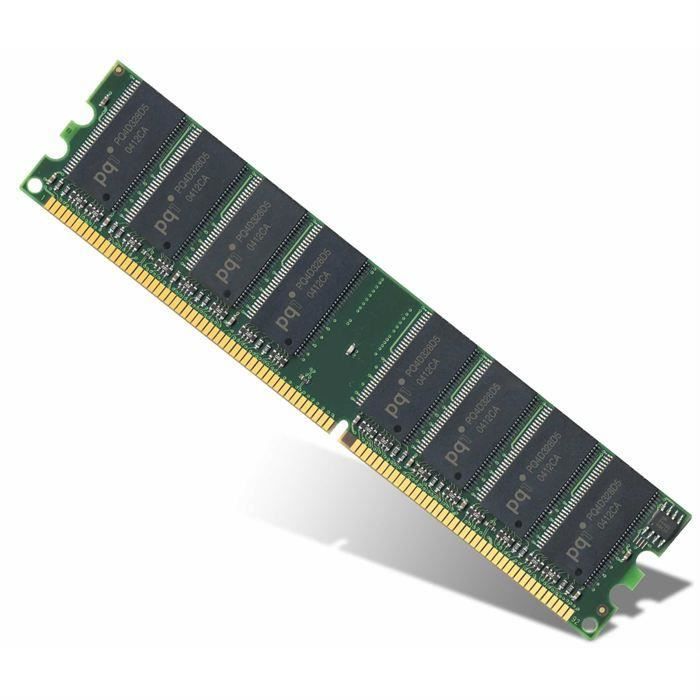 Kit RAM DDR1 PC2700 1Go (2x512Mo) - Diverses Marques - Occasion Pour Vieux PC Ou Serveur