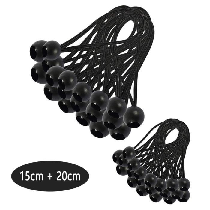 Lot De 60 Tendeurs élastiques Pour Bâche, Tente Ou Rideaux - Neufs, Pratique Et Solide