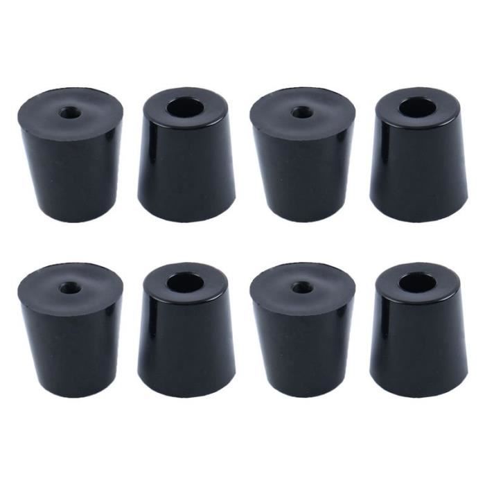 5X (12 pieces rondelle de pieds en caoutchouc conique