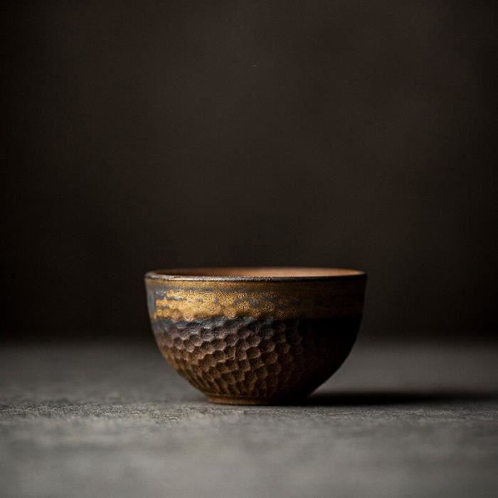 Lot De 4 Tasses à Thé Japonaises En Céramique - Style Rétro Pour Thé, Saké, Cadeau Déco - 9