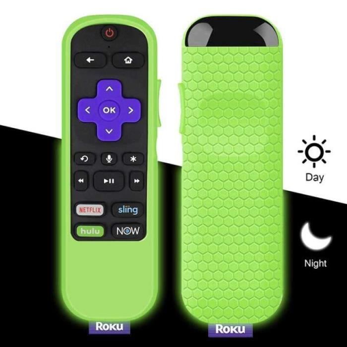 Télécommande Noire De Remplacement Pour TV TCL Roku Et Hisense Roku - Neuf