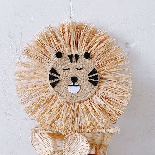 Étagère Murale Suspendue En Macramé En Bois Tissé à La Main Pour Salon Ou Salle De Bains