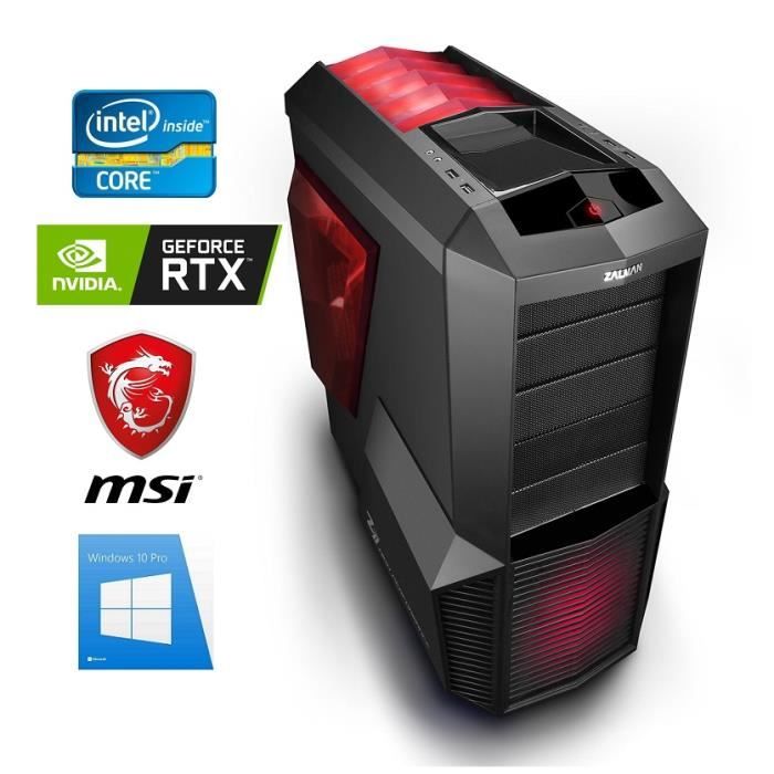 PC Gamer I7-9700K + Watercooling - GeForce RTX