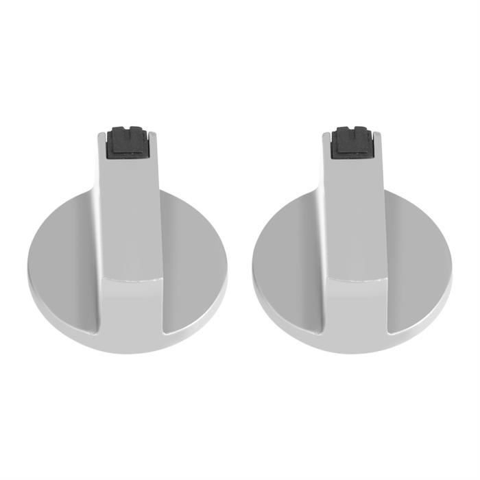 GNHG 5 pièces Bouton de cuisiniere gaz,Bouton gaziniere Universel, Accessoires de Remplacement de Couvercle de Bouton de 6MM pour cuisinière à gaz Universelle