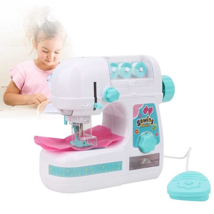 Mini Portable ménage électrique Machine à coudre marche pied bouton trou tapis c Mini Portable ménage électrique Machine à coudre marche pied bouton trou tapis c