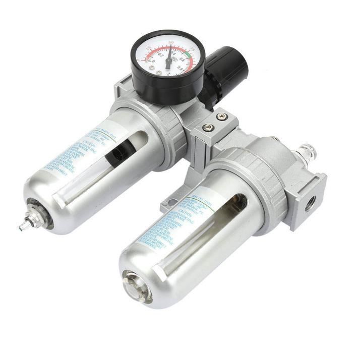 Séparateur Eau/huile Et Régulateur AFC2000 Pour Compresseur D'air - Kit Neuf Avec Manomètre