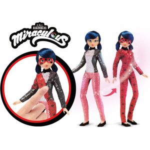 Lot De 4 Poupées Mannequins Articulées Miraculous - Adrien, Ladybug... - Occasion, Voir Photo