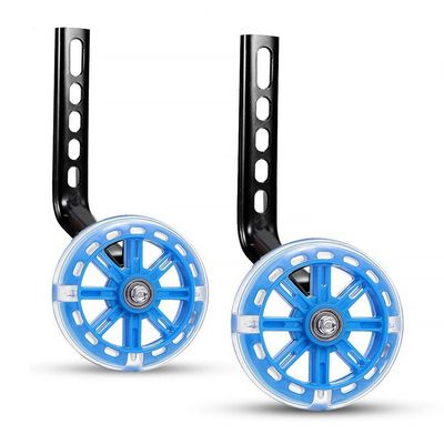 Stabilisateurs De Vélo Pour Enfants,Roues D'entraînement Flash Pour Vélo, Roues Auxiliaires Pour
