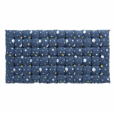 Matelas de sol enfant (60 x 120 cm) Petit astronaute Bleu - Linge de maison  enfant - Eminza