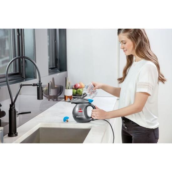 Nettoyeur Vapeur Portable BISSELL Steam Shot OmniReach - Vert, Neuf Sous Emballage