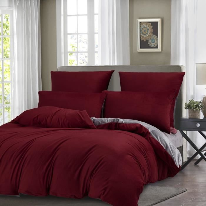 Housse De Couette 140x200 Motifs Géométriques – Parure De Lit 2 Pièces, Microfibre – Avec Taie D’oreiller 65x65 Cm - 4