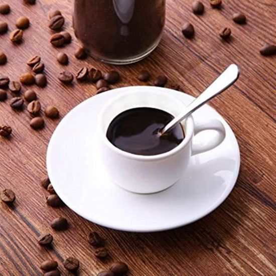 Lot De 12 Cuillères à Café Expresso Acier Inoxydable 13 Cm - Couverts Dessert