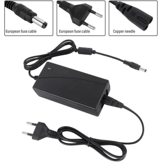 Chargeur De Scooter électrique 42V 2A - Adaptateur Secteur UE, Pour Trottinette Et Véhicule D'équilibre - 7