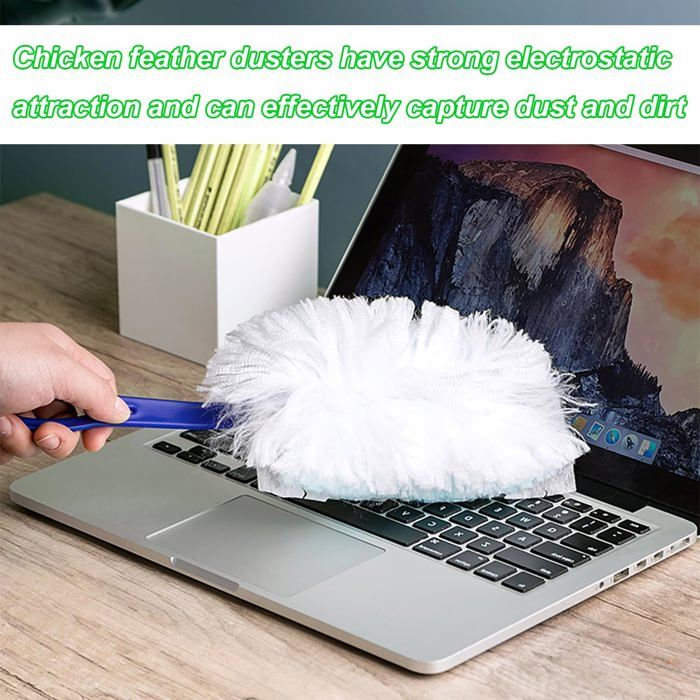 Plumeau à Poussière - Avec Bonne Poignée Et étui De Protection - Plumeau Antista