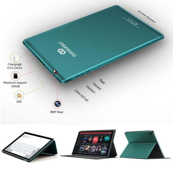 4G Tablette Tactile Ecran 10 Pouces+Enceinte Bluetooth2