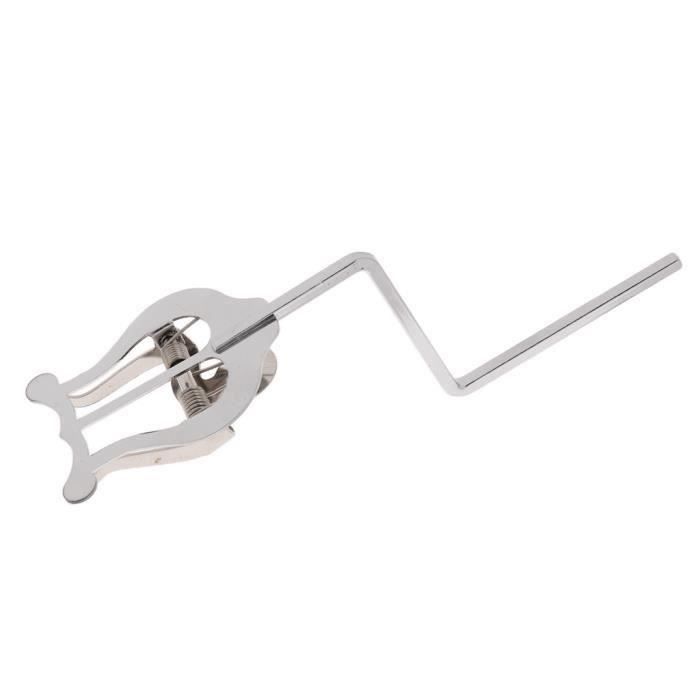 Pince à Partitions Pour Saxophone Alto - Support Lyre En Métal, Fixation Facile - Accessoire Portable Pour Musiciens