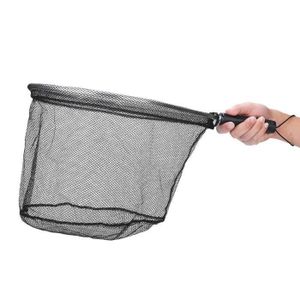 Épuisette Pêche Pliable Téléscopique LYTIVAGEN - Filet Triangulaire Antirouille 50cm Pour Mer, Rivière Et Lac