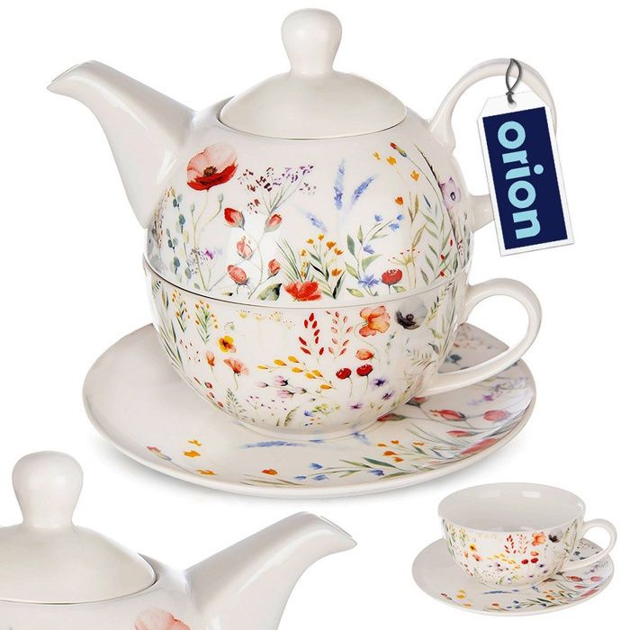 Salière Et Poivrière En Porcelaine Avec Support Bambou – Lot De 2 + Présentoir, Design Classique