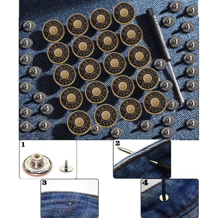 Boutons Jeans Clipsable - Maison & Jardin - AliExpress