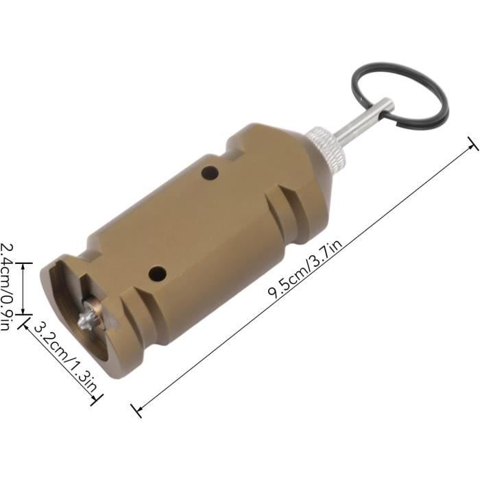 1/2 alarme Tripwire | Alarme de voyage de calibre 12 | Alarme de voyage