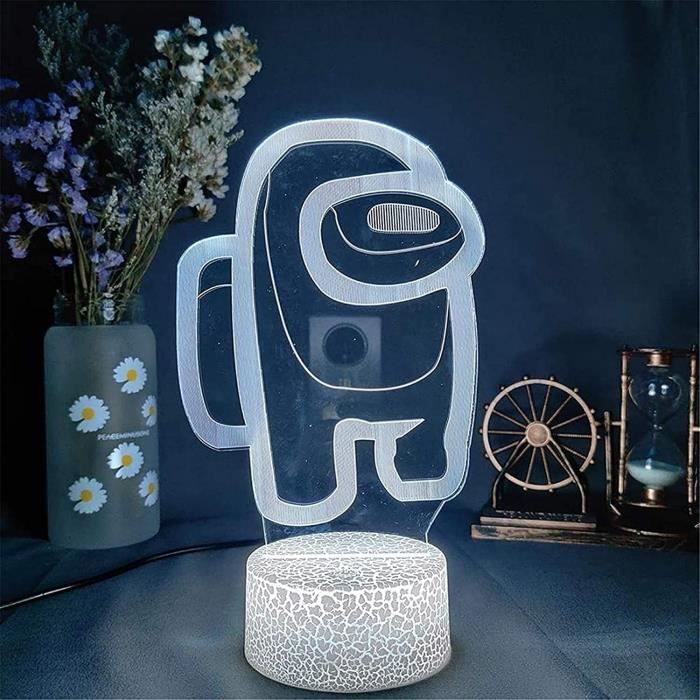 Among us 3d illusion table lamp online