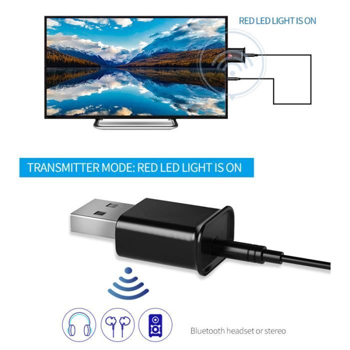 Casque TV sans fil avec émetteur, HiFi, stéréo 9D, téléphone de sauna, TV,  téléphone d'ordinateur, Bluetooth 5.0, régule OW - AliExpress