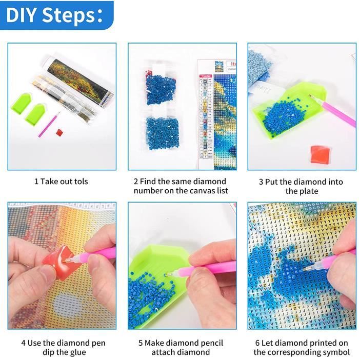 Acheter Fleurs de lys noir et blanc, peinture diamant 5d à faire soi-même, Kits de points de croix, broderie diamant nature morte, grand Art 3d