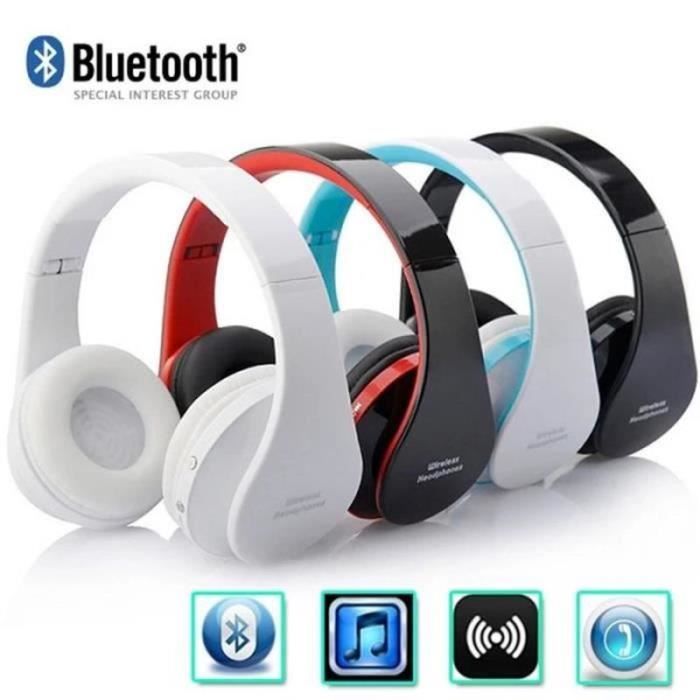Casque Bluetooth Bluetooth 5.0 Casque TV HiFi 9D Téléphone TV stéréo sans  fil avec émetteur pour téléviseur Téléphone portable