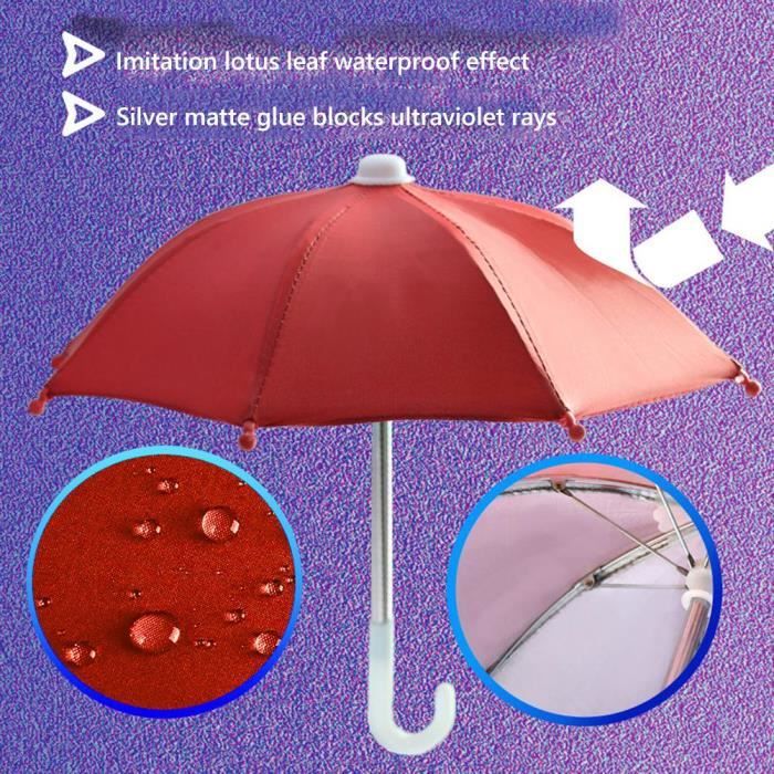 SALUTUYA Parapluie Pliant Mini Parapluie Portable Anti UV Sun Rain