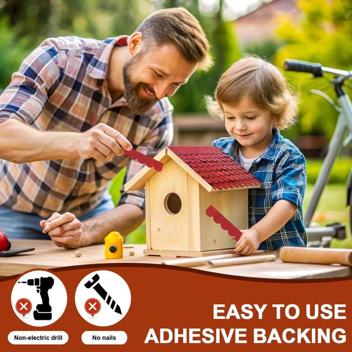 Mini Bardeaux De Toit Auto-adhésifs Bardeaux De Toiture