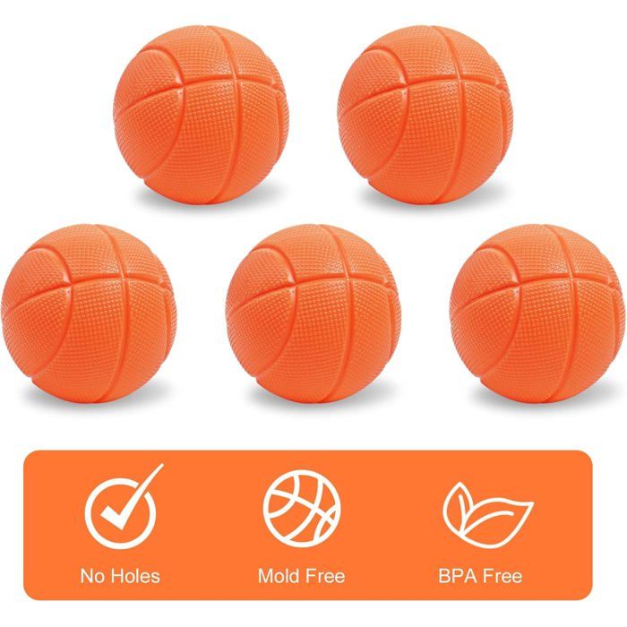 Panier De Basket Pour Bain – Avec Ventouses Et 3 Ballons, Jouet Interactif Pour Bébé (4-6 Ans), Idéal Pour Piscine Et Jardin