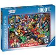 Puzzle DC Comics - Ravensburger - 1000 pièces - Pour adultes - Garantie 2 ans-0