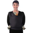 Écharpe De Portage - Babylonia Baby Carriers - Modèle TRICOT-SLEN COOL - Porte-Bébé Sans Noeud - 100% Coton Organique - Navy Blue